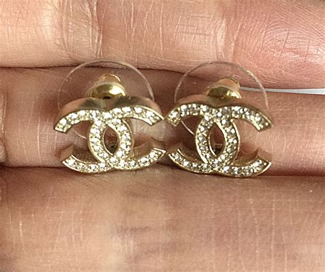 chanel cc earrings uk|Chanel classic earrings UK price.